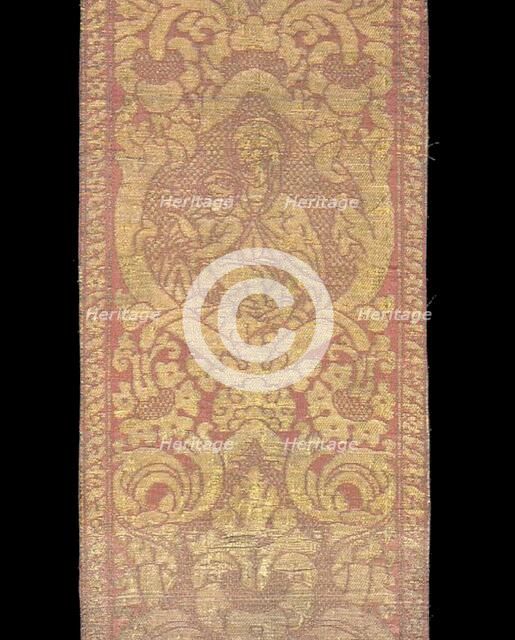 Orphrey Band, Italy, 15th century. Creator: Unknown.