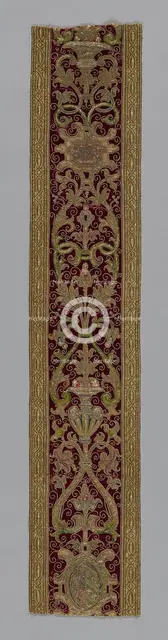 Orphrey Band, Spain, 17th century. Creator: Unknown.