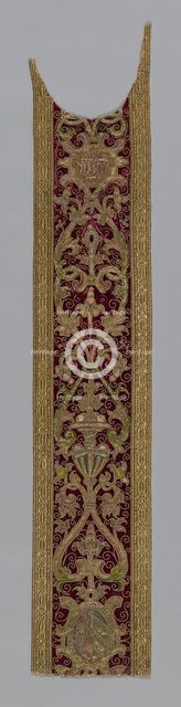 Orphrey Band, Spain, 17th century. Creator: Unknown.