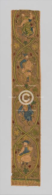 Orphrey, British, third quarter 14th century. Creator: Unknown.