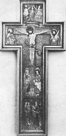 Orphrey, Cross, French, 15th century. Creator: Unknown