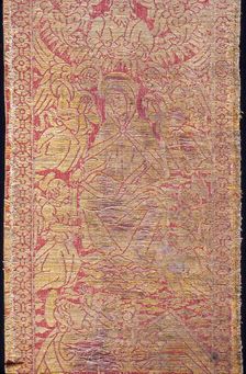 Orphrey Depicting the Resurrection of St. Mary, Italy, 1450/1500. Creator: Unknown