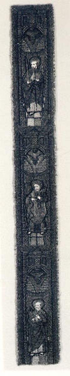 Orphrey, German, ca. 1500. Creator: Unknown