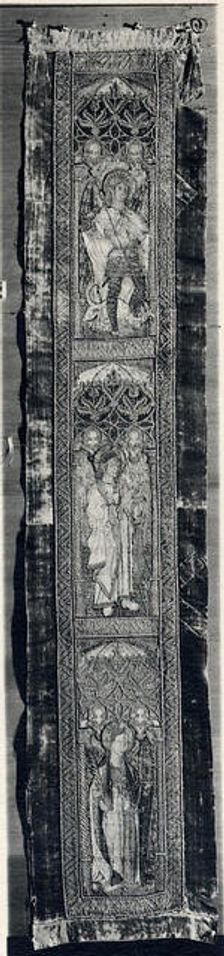 Orphrey, Italian or Spanish, 15th century. Creator: Unknown