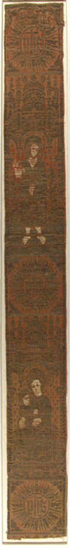 Orphrey, Italian, First half 15th century. Creator: Unknown