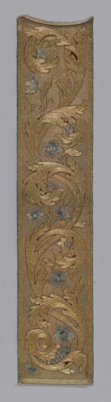 Orphrey, Italy, 17th century. Creator: Unknown