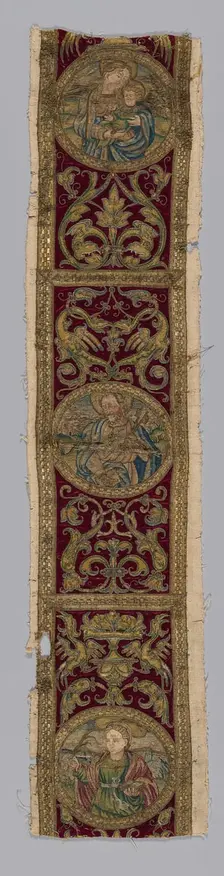 Orphrey, Spain, 16th century. Creator: Unknown
