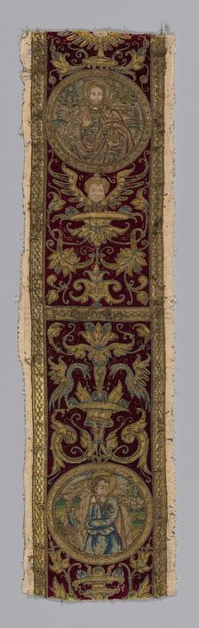 Orphrey, Spain, 16th century. Creator: Unknown
