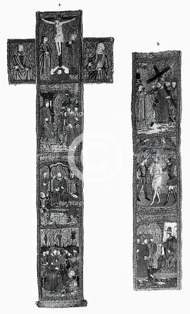 Orphreys, Two, Italian, 15th century. Creator: Unknown.