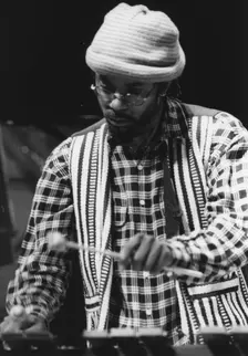 Orphy Robinson, Queen Elizabeth Hall, London, 1997. Creator: Brian Foskett