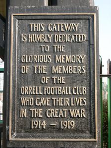 Orrell Mount Park, Memorial Lych Gate, Orrell, Sefton, 2003-2007. Creator: Simon Inglis