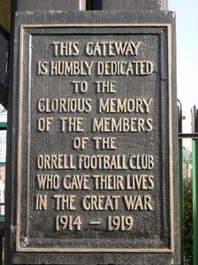 Orrell Mount Park, Memorial Lych Gate, Orrell, Sefton, 2003-2007. Creator: Simon Inglis