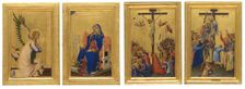 Orsini Polyptych: Annunciation, Crucifixion, Descent from the Cross, 1333. Creator: Martini, Simone, di (1280/85-1344)