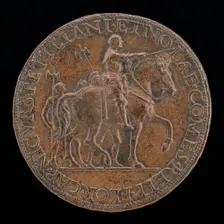 Orsini Riding [reverse], 1485/1495. Creator: Cristoforo Foppa