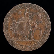 Orsini Riding [reverse], 1485/1495. Creator: Cristoforo Foppa