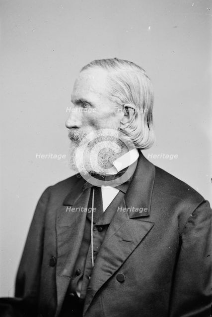 Orson Squire Fowler, between 1855 and 1865. Creator: Unknown.