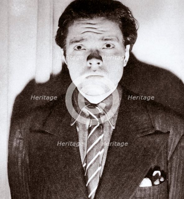 Orson Welles, American actor and film director, 30 October 1938. Creator: Unknown.