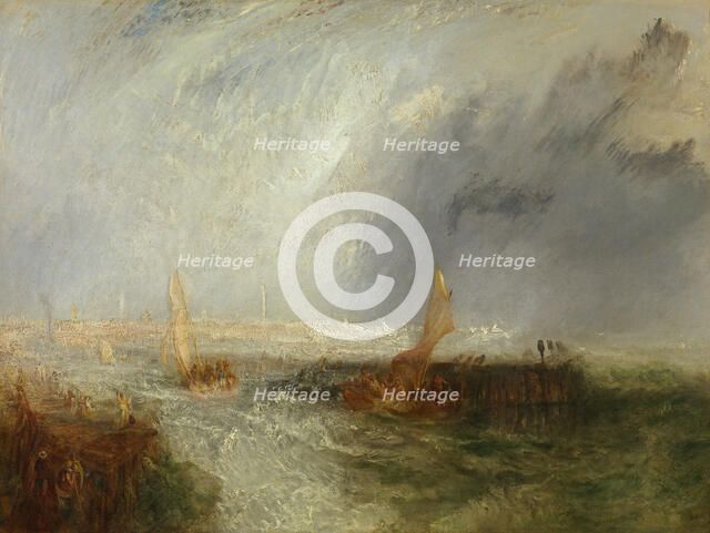 Ostend, 1844. Creator: Turner, Joseph Mallord William (1775-1851).