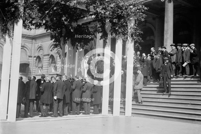 Osterhaus at City Hall, 1912. Creator: Bain News Service.
