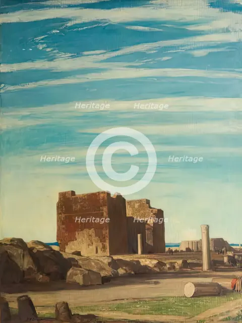 Ostia, 1900-1924. Creator: David Young Cameron.