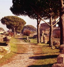 Ostia Antica, Port of Rome, Italy, c2nd-3rd century, (c20th century). Artist: CM Dixon