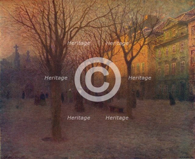 Ostrov Kampa, Prague, c1879-1906, (1906). Artist: Vaclav Jansa
