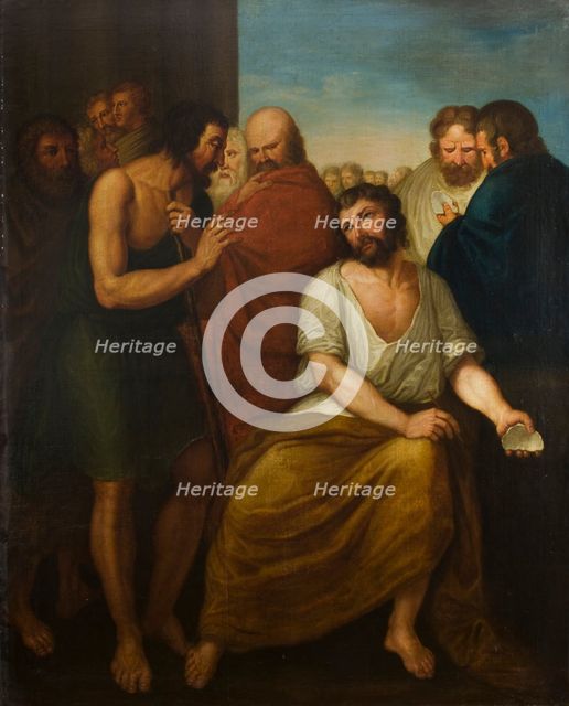 Ostracism over Aristides, c1788. Creator: Franciszek Smuglewicz.