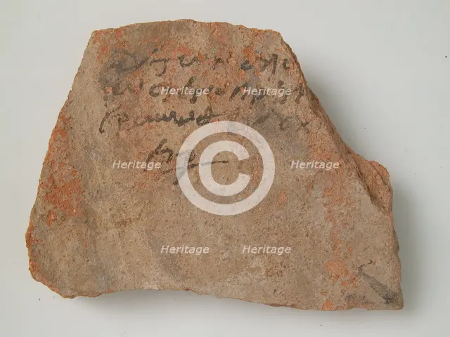 Ostrakon, Coptic, 4th-7th century. Creator: Unknown.
