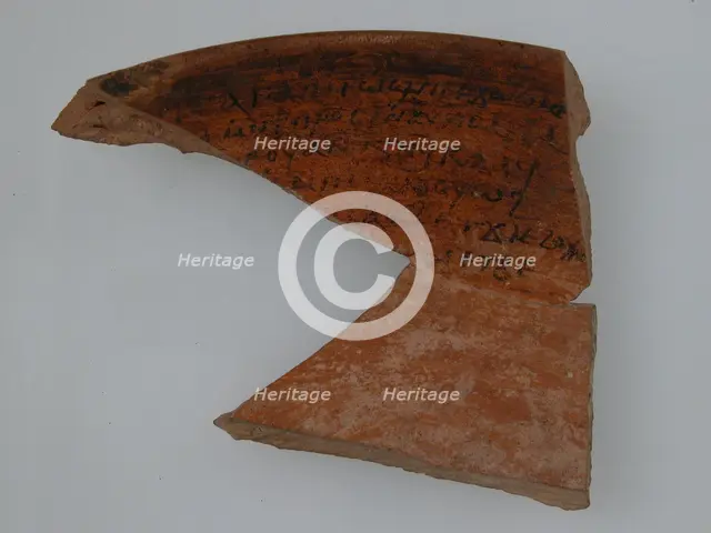 Ostrakon, Coptic, 580-640. Creator: Unknown.