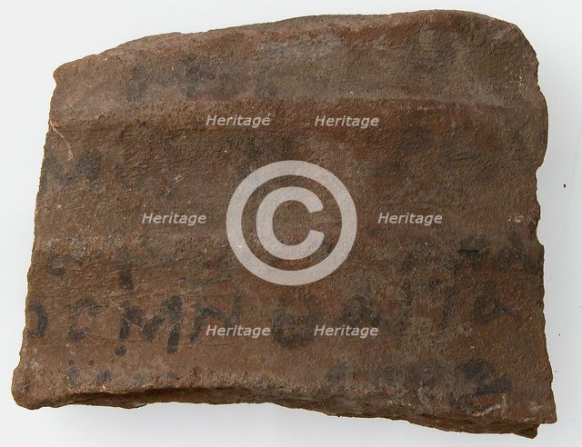 Ostrakon, Coptic, 600. Creator: Unknown.