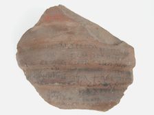 Ostrakon, Coptic, 600. Creator: Unknown