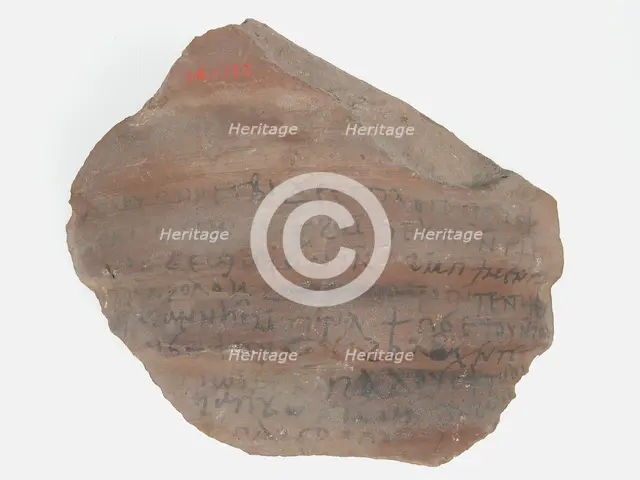 Ostrakon, Coptic, 600. Creator: Unknown.