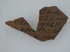Ostrakon, Coptic, 600. Creator: Unknown