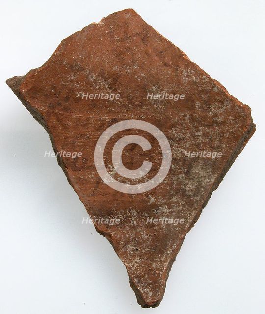 Ostrakon, Coptic, 600. Creator: Unknown.