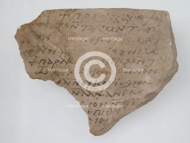 Ostrakon, Coptic, 7th century. Creator: Unknown.