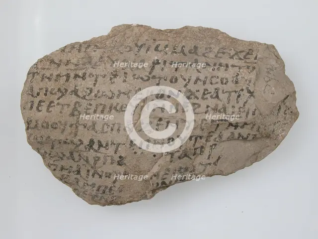 Ostrakon, Coptic, 7th century. Creator: Unknown.