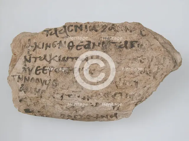 Ostrakon, Coptic, 7th century. Creator: Unknown.