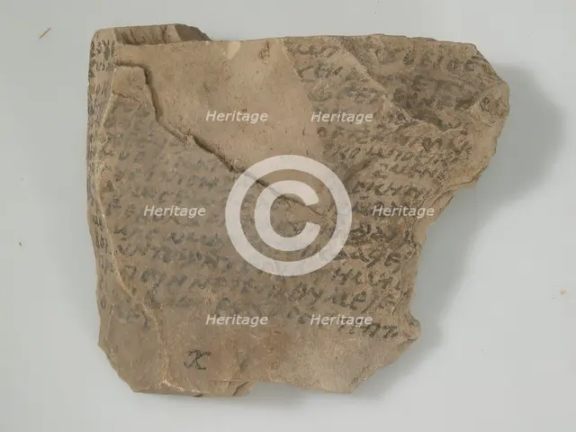 Ostrakon, Coptic, 7th century. Creator: Unknown.