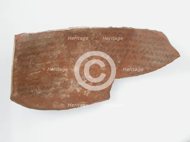 Ostrakon, Coptic, 7th century. Creator: Unknown.