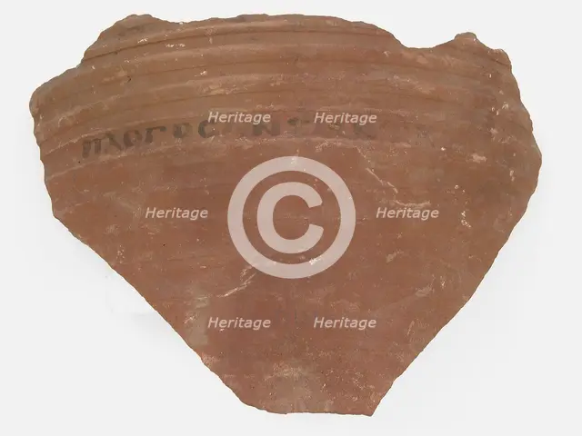 Ostrakon, Coptic, 7th century. Creator: Unknown.