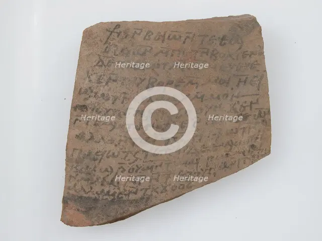 Ostrakon, Coptic, 7th century. Creator: Unknown.