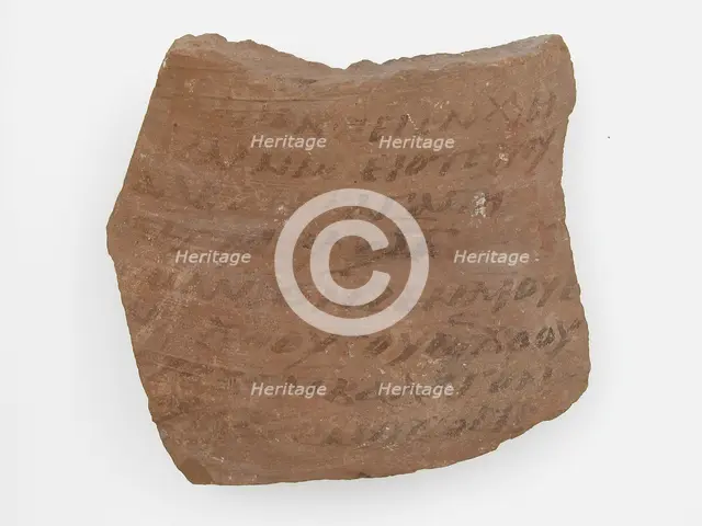 Ostrakon, Coptic, 7th century. Creator: Unknown.