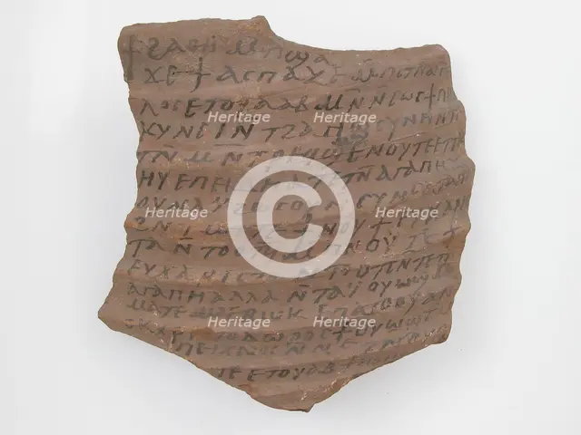 Ostrakon, Coptic, 7th century. Creator: Unknown.