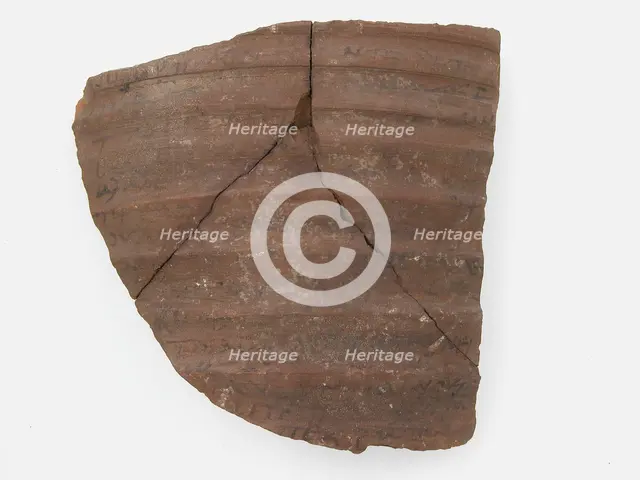Ostrakon, Coptic, 7th century. Creator: Unknown.