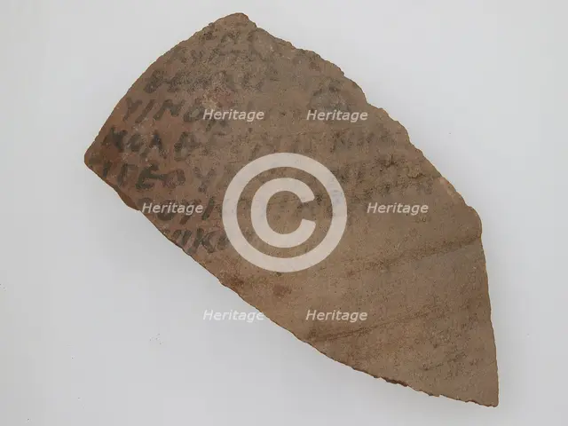 Ostrakon, Coptic, 7th century. Creator: Unknown.