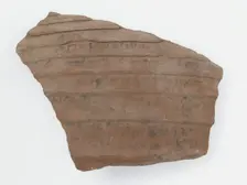 Ostrakon, Coptic, 7th century. Creator: Unknown