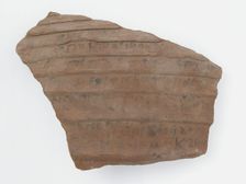 Ostrakon, Coptic, 7th century. Creator: Unknown