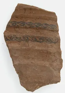 Ostrakon, Coptic, 7th century. Creator: Unknown