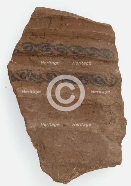 Ostrakon, Coptic, 7th century. Creator: Unknown.