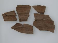 Ostrakon, Coptic, ca. 600. Creator: Unknown